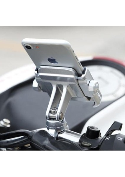 Evrensel Alüminyum Alaşım Motosiklet Telefon Tutucu Iphonex 8 7 6 S Destek Telefon Moto Tutucu Gps Bisiklet Gidon Tutucu Için | Telefon Tutucular ve duruş(Yurt Dışından) fiyatları