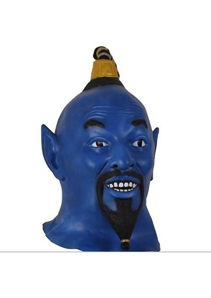 Aladdin Maskesi Lambası Cadılar Bayramı Lateks Headgear Cosplay Sahne