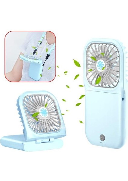 Mini Fan USB Şarj Edilebilir El Fan Ayarlanabilir Masaüstü Fan Hava Soğutucu Ev Ofis Masası Dış Mekan Seyahat | Fanlar fiyatları