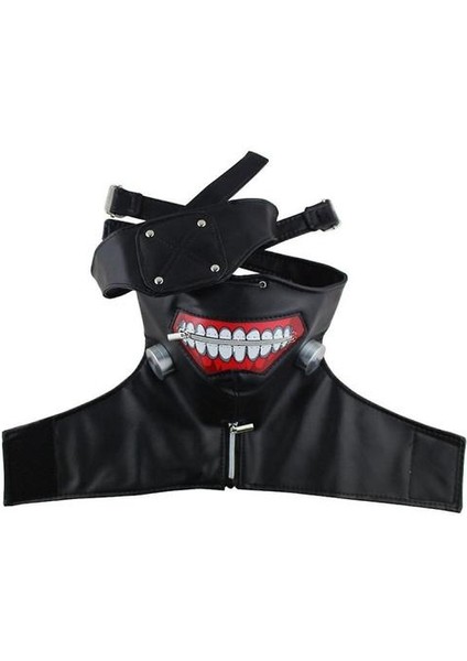 Anime Tokyo Ghoul Kaneki Ken Cosplay Kostümleri Maske Cadılar Bayramı Partisi Maskeleri Cosplay