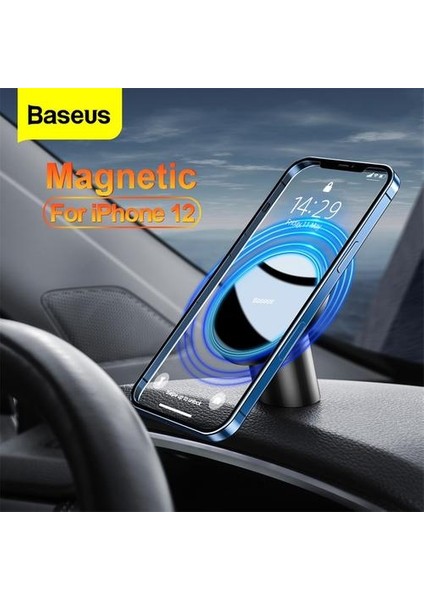 Manyetik Araba Telefon Tutucu iphone 12 Pro Max Oto Dağı Hava Havalandırma Evrensel IPHONE12 Smartphone Telefon Standı Tutucu | Telefon Tutucular ve standları (Siyah)(Yurt Dışından)