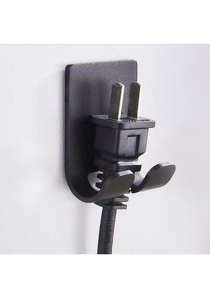 Paslanmaz Metal Duvar Montaj Braketi Su Geçirmez Yumruk Ücretsiz Depolama Kanca Askısı Için Saç Kurutma Makinesi Güç Kablosu Tutucu Organizatör | Banyo Rafları