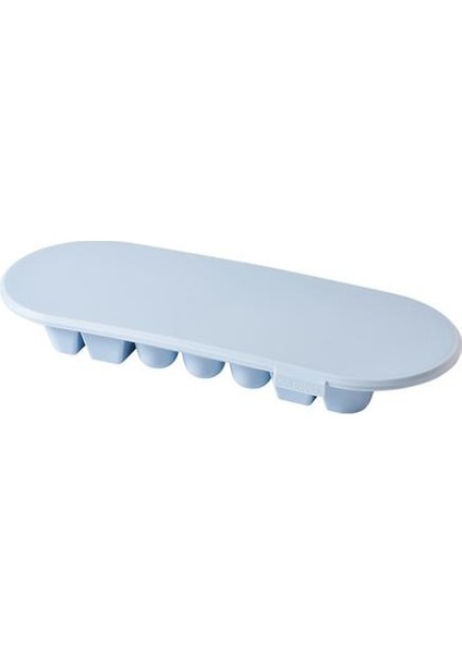 28 cm Mutfak Gadgets Buz Tepsisi Dıy Evin Buzdolabı Buz Kutusu Ice Cube Kalıp Yiyecek Saklama Kutusu Cryper Yaratıcılık Mutfak Accessorie (Mavi)(Yurt Dışından)