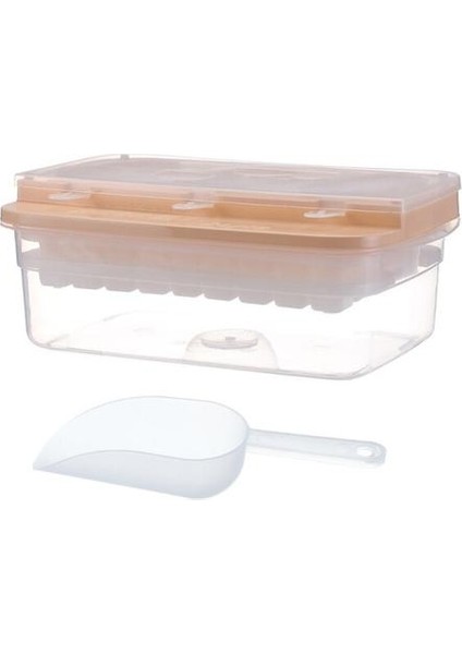 1 Takım Silikon Dondurma Buz Tepsisi Kalıp Kapak Hayvanlar ile Şekil Jöle Form Maker Buz Lolly Kalıpları Ice Cube Tepsi | Dondurma Makineleri (Pembe)