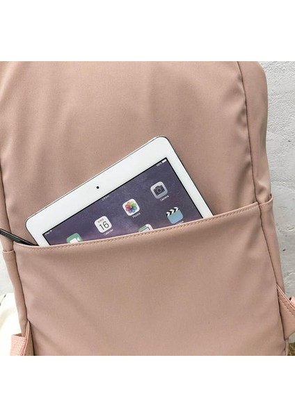 Gençler Için Genç Okul Çantası Sırt Çantası Kadın Baskı Bookbags Orta Öğrenci Schoolbag Büyük Siyah Sevimli Çiçekler Naylon Bagpack