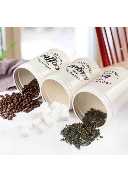 1 Adet Beyaz Vintage Ferforje Kahve Şeker Çay Gıda Depolama Konteyner Mühürlü Kutular Saksılar Çerez Paketleme Kılıfı Sızdırmazlık Kavanoz | Şişeler, Kavanozlar ve kutular fırsatları