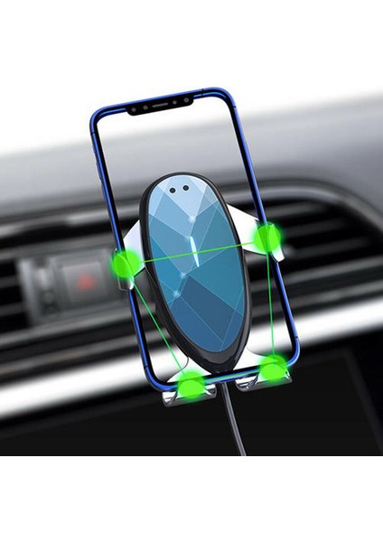 Kablosuz Şarj Cihazı U2 Araç Monte 15W Monte Tutucu Cep Telefonu Kablosuz Şarj Cihazı | Telefon Tutucular ve duruş(Yurt Dışından) indirimleri