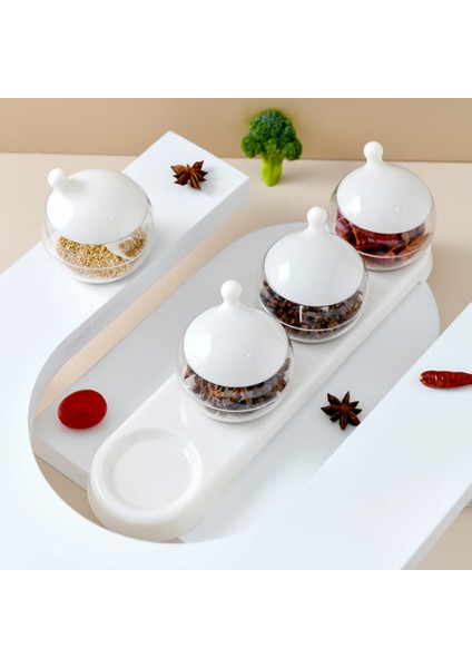 1 Takım Baharat Kutusu Biber Spice Shaker Tuz Baharat Konteyner Plastik Mutfak Cruet Beraberlik Şişe Kavanoz | Tuz Domuzları, Mahzenler ve sunucular fırsatları