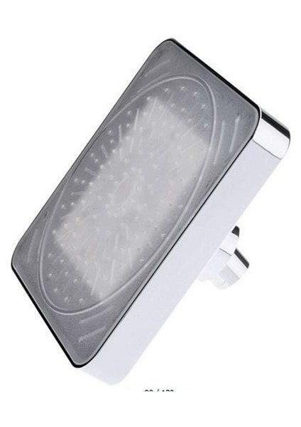 LED Duş Başlığı Banyo Aksesuarları Renkli Kafaları Douche Yağış Seti Kare Üst Duş Işık Ev Geliştirme Lambası | Duş Başlıkları