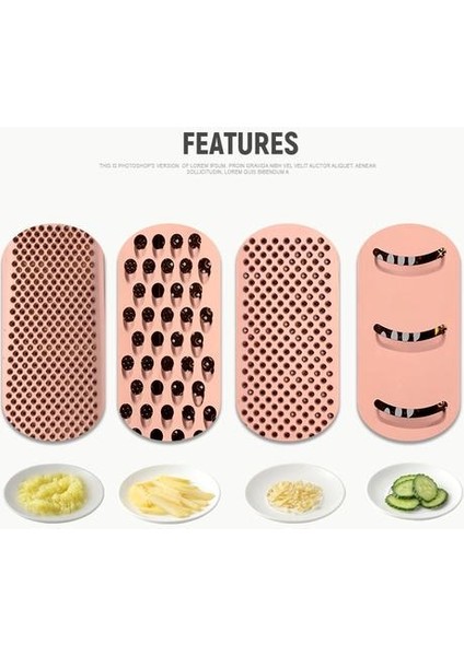 4 Taraf Sarımsak Soyucu Patates Sebze Dilimleme Bıçağı Zencefil Kavun Çok Fonksiyonlu Salatalık Dilimleme Paslanmaz Çelik Soyucu Kutusu | Giderler (Gül Altın)(Yurt Dışından) modelleri