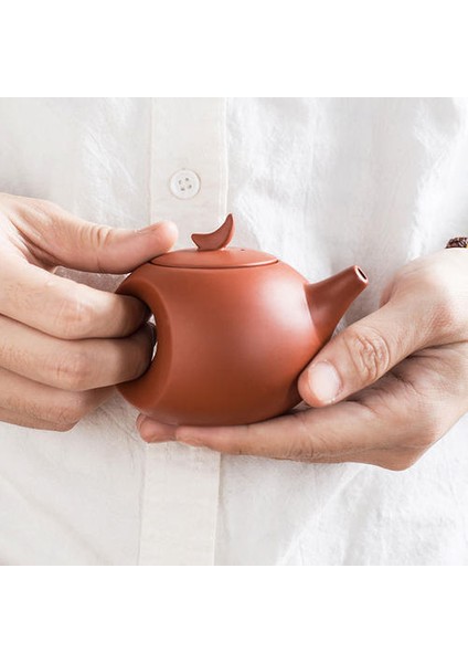 Çaydanlık Mor Kil Ay Çay Pot El Yapımı Çin Kung Fu Çay Seti Oolong Puer Yeşil Çay Su Isıtıcısı Su Isıtıcılar | Çaydanlıklar