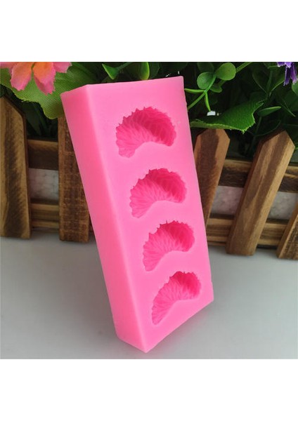 Yeni 4-Delik Turuncu Et Styling Mousse Kalıp - 2 Adet