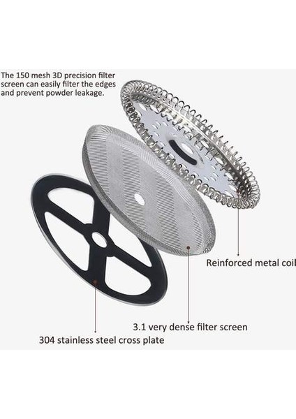 Kahve / Çay Brewer Pot Maker Su Isıya Dayanıklı Paslanmaz Çelik Cam Piston Cezve Ölçekli 350ML | Kahve Tencere modelleri