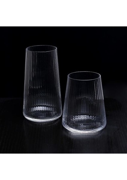 Set 2 Yaratıcı El Yapımı Üflemeli Kurşun Ücretsiz Kristal Highball Gözlük Bar Suyu Içecekler Visipeyler | Highball Cam