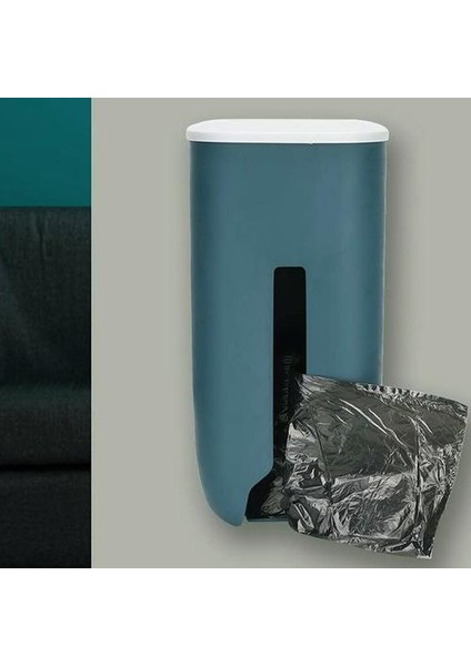 Plastik Torba Dağıtıcı Duvara Monte Bakkal Çöp Çöp Çantası Organizatör Ev Mutfak Duvara Monte Çöp Saklama Kutusu Için | Duvara Monte Mutfak Rafları