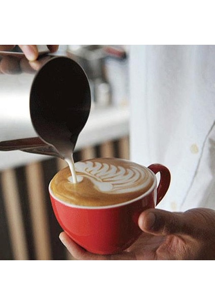 Paslanmaz Çelik Süt Kiralama Sürahi Espresso Kahve Kupa Sürahi Barista Zanaat Kahve Cappuccino Bardak Latte Pot Mutfak Aracı | Kahve Tencereler(Yurt Dışından)