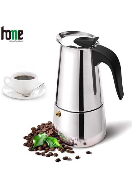 Italyan Makinesi Kahve Makinesi Espresso Moka Pot Kahve Paslanmaz Çelik Araçları Taşınabilir Coffeeware Cafe Latte Stopetop Aksesuarları | Kahve Tencereler