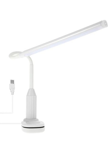 LED Masa Lambaları Göz Koruma 5 W Stepless Kısılabilir USB Okuma Lambası Dokunmatik Sensör Kontrolü 24 LED Masa Lambası | Masa Lambaları