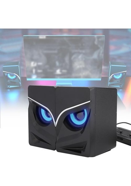 128 Masaüstü Mini USB 2.1 Subwoofer Yükseltme Bilgisayar Hoparlörü Cep Telefonu Dizüstü Küçük | Subwoofer