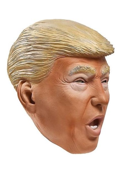 Abd Başkanı Trump Maske Lateks Headgear Maskesi Spoof Partisi Cadılar Bayramı Sahne