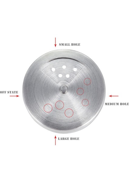 1 Adet Paslanmaz Çelik Baharat Kavanoz Baharat Kutular Döndür Kapak Tuz Biber Çalkalayıcıları Kürdan Çeşni Depolama Şişe Mutfak Spice Raf | Tuz Domuzları, Mahzenler ve sunucular fırsatları