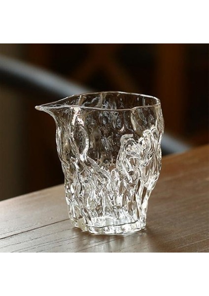 1 Adet 240 ml Çay Cam Bardak Isıya Dayanıklı Çekiç Desen Şeffaf Cam Şarap Viski Cam Kupa Bar Parti Hediye Için Japon Sake Bar Kupası | Eski Moda Cam