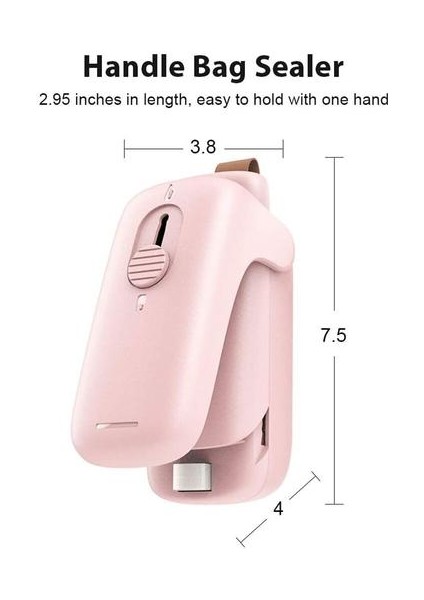 Mini Isı Mühürleyen Plastik Paket Saklama Çantası Mini Sızdırmazlık Makinesi Handy Sticker ve Gıda Snack Mutfak Aksesuarları Için Mühürler | Çanta Klipleri fiyatları