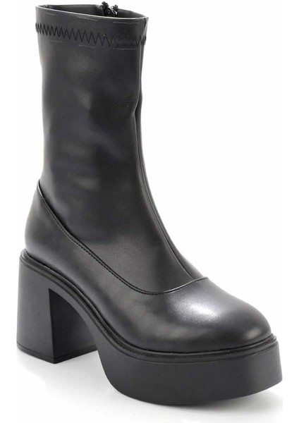 Siyah Kadın Bot & Bootie K02189063409 modelleri