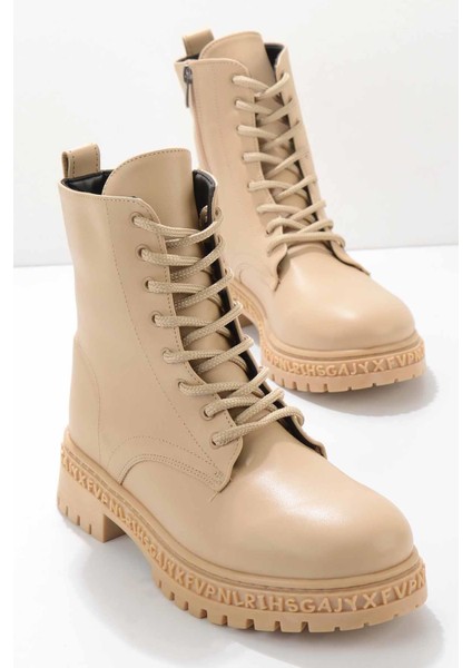 Bej Kadın Bot & Bootie K02245760009