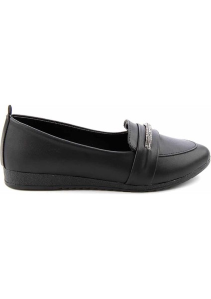 Siyah Kadın Loafer Ayakkabı K01214032509 fiyatları