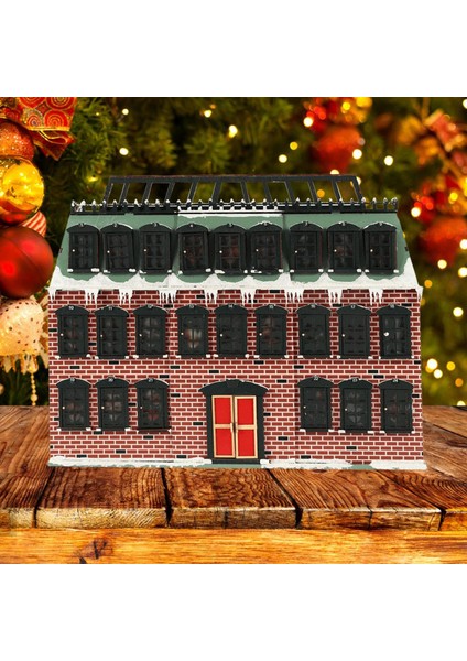 Noel Dollhouse Festival Işıklı Beyaz (Yurt Dışından)