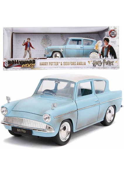 1:24 Harry Potter & 1959 Ford Anglia Model Araba |1 Adet|