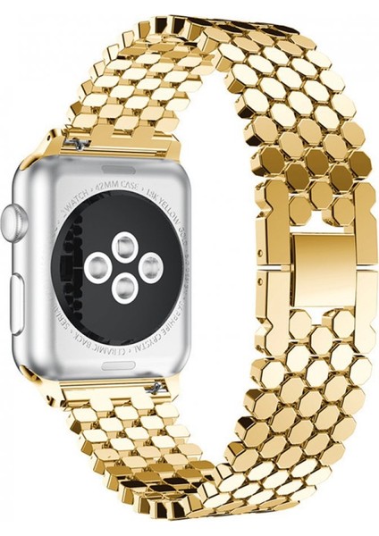 Apple Watch Uyumlu 44 mm Dama Model Metal Kayış-Kordon modelleri