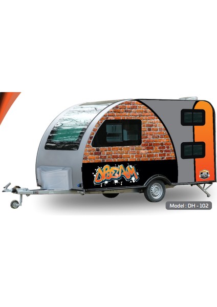 Model DH-102 Çekme Karavan