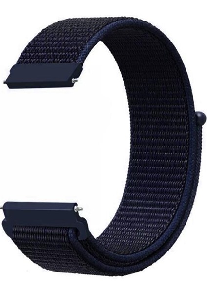 Honor Watch Gs Pro (22MM) Için Kumaş Desenli Çırtçırlı Kayış-Kordon