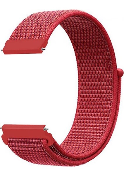 Honor Watch Gs Pro (22MM) Için Kumaş Desenli Çırtçırlı Kayış-Kordon