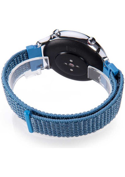 Honor Watch Gs Pro (22MM) Için Kumaş Desenli Çırtçırlı Kayış-Kordon fiyatları