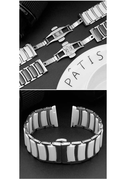 Honor Watch Gs Pro (22MM) Için Klasik Model Seramik Metal Kayış-Kordon fiyatları