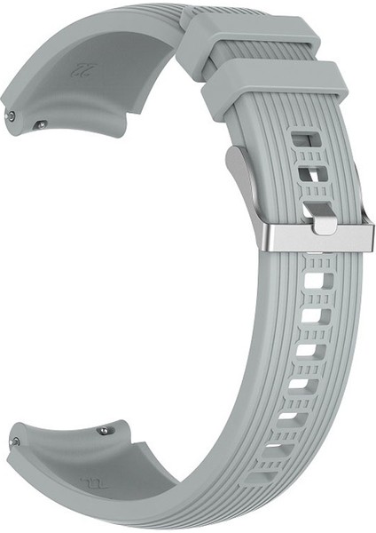 Honor Watch Gs Pro (22MM) Için Çizgili Silikon Kayış-Kordon