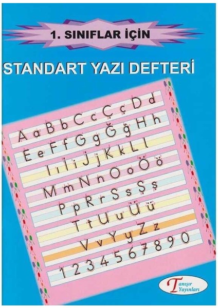 Tanışır Yayınları 1.sınıf Standart Yazı Defteri Büyük Boy