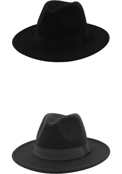 2x Zarif Parti Fedora Şapka (Yurt Dışından)