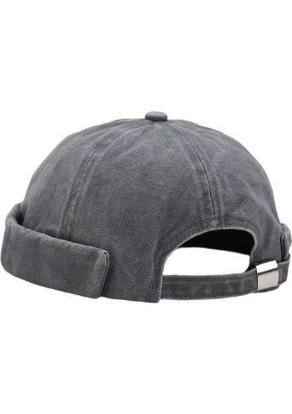 Moda Beanie Hat Ilkbahar Yaz Erkekleri Kadın Docker Şapkası Visor Ayarlanabilir Gri Yok(Yurt Dışından) modelleri