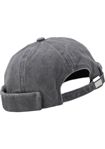 Moda Beanie Hat Ilkbahar Yaz Erkekleri Kadın Docker Şapkası Visor Ayarlanabilir Gri Yok(Yurt Dışından) fırsatları