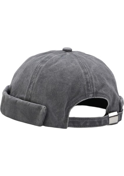 Moda Beanie Hat Ilkbahar Yaz Erkekleri Kadın Docker Şapkası Visor Ayarlanabilir Gri Yok(Yurt Dışından) indirimleri