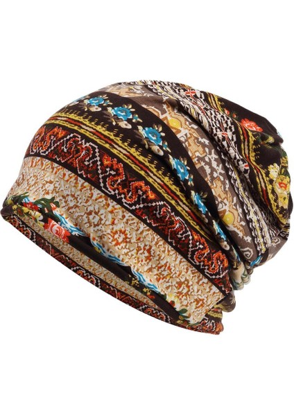 Şık Eğimli Esnek Beanie Eşarp(Yurt Dışından)