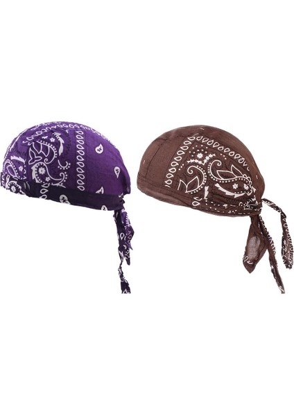 2pcs Kadınlar Erkek Pamuk Türban (Yurt Dışından)
