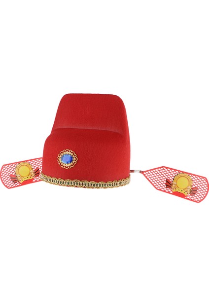 Muhteşem Çin Top Hat Ilçe Sulh Hakimi Cadılar Bayramı Cosplay Süslü Elbise (Yurt Dışından)