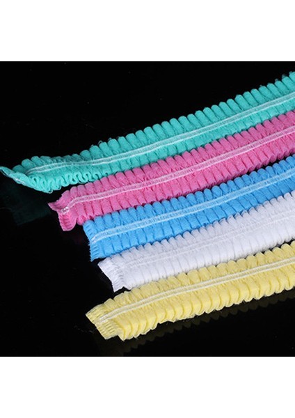 200PCS Tek Kullanımlık Kapak Elastik Toz Geçirmez Şapkalar (Yurt Dışından)