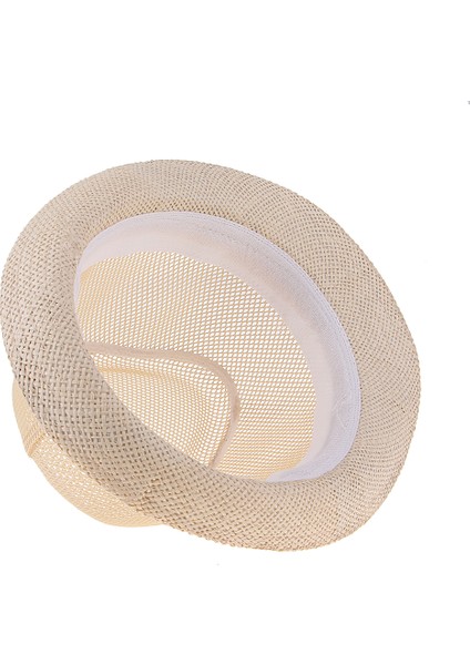 Erkek Kağıt Saman Yaz Panama Güneş Şapka Geniş Brim Fedora Trilby Stil - 60 cm Xl(Yurt Dışından) fırsatları