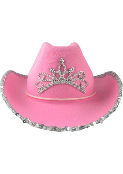 pembe Beyaz Kovboy Şapkaları(Yurt Dışından) indirimleri